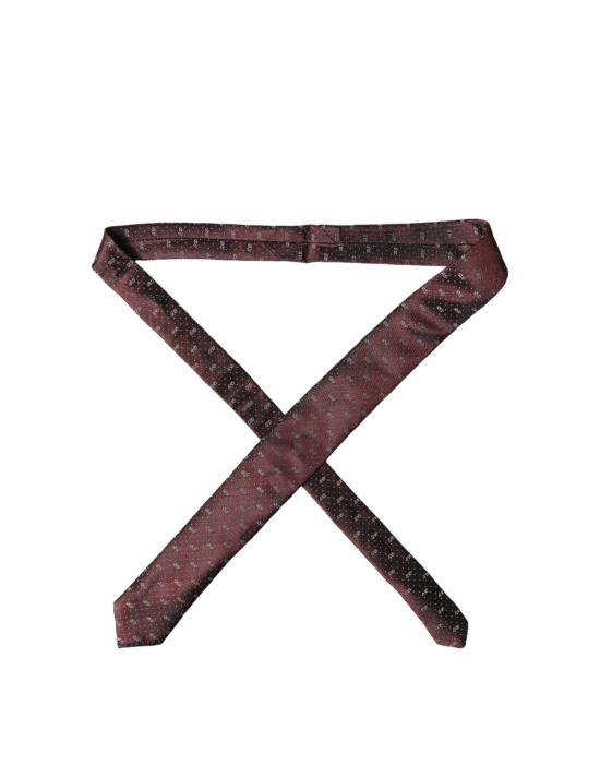  돌체앤가바나 넥타이 KRA3588 BURGUNDY - DOLCE & GABBANA