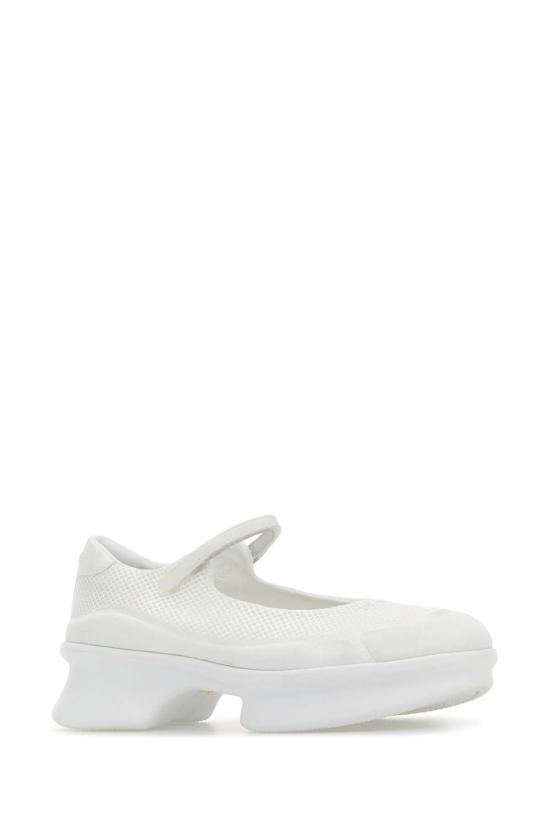  프라다 플랫 슈즈 1F111OF050YZU F0009 WHITE - PRADA