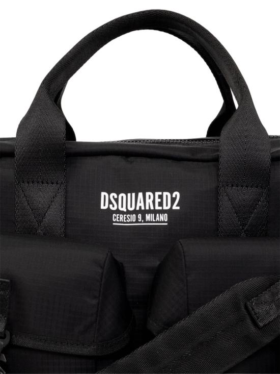 26FW 디스퀘어드2 토트백 BFM0007168053742124 BLACK - DSQUARED2