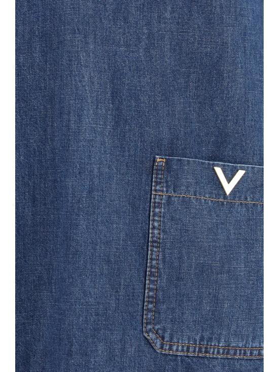 26FW 발렌티노 가라바니 셔츠 9B3DB03R9YA 528 BLUE - VALENTINO GARAVANI