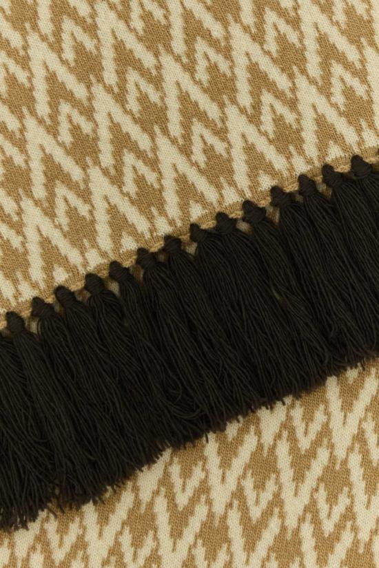  발렌티노 가라바니 V로고 자카드 스카프 6Y2ET01PMLC REZ BEIGE - VALENTINO GARAVANI
