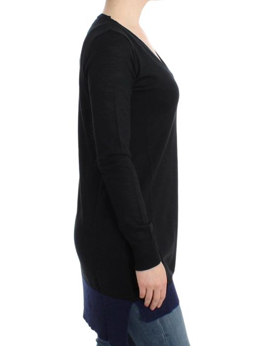  커스텀네셔널 스웨터 SIG12053 BLACK - COSTUME NATIONAL