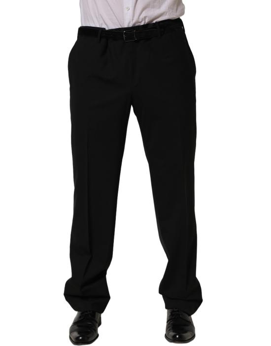  돌체앤가바나 스트레이트 팬츠 PAN77601 BLACK - DOLCE & GABBANA