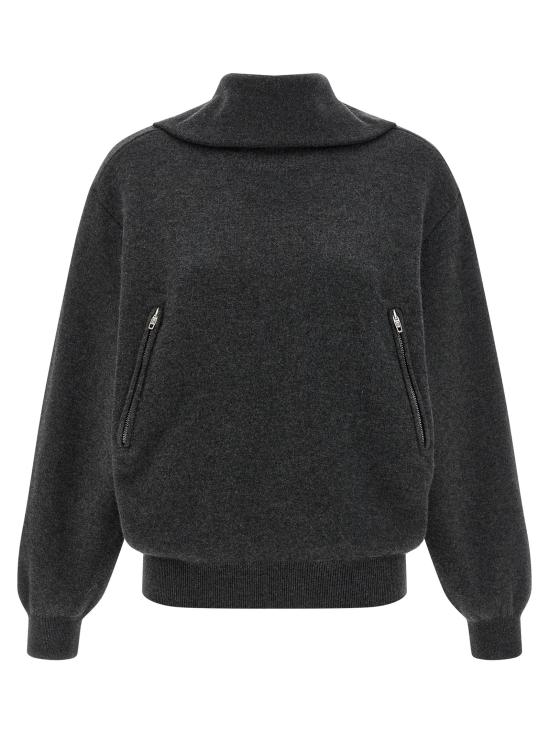 25FW 발렌시아가 긴팔 티셔츠 BA323583BM GRAY