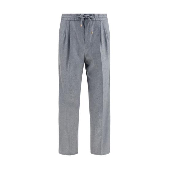26FW 브루넬로 쿠치넬리 스트레이트 팬츠 BRME226E1710C003BB GRAY