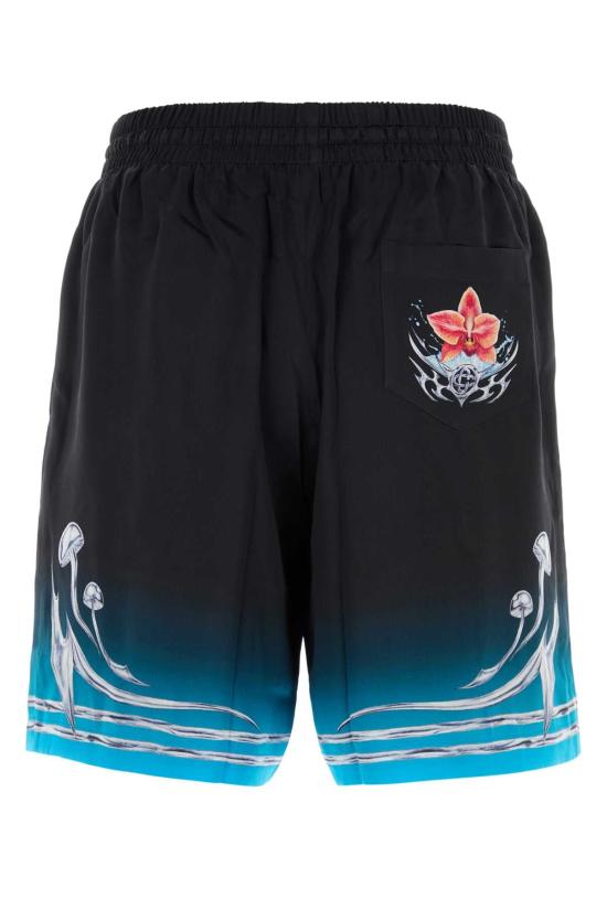 25FW 카사블랑카 숏팬츠 MAW25TR01204 BLADES BLACK - CASABLANCA