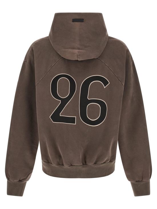 26SS 피어오브갓 후드 티셔츠 FE335379BM BROWN - FEAR OF GOD