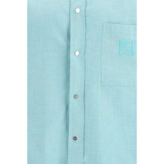 26SS 펜디 셔츠 FEFS1296AVZDF0XCNBB BLUE - FENDI