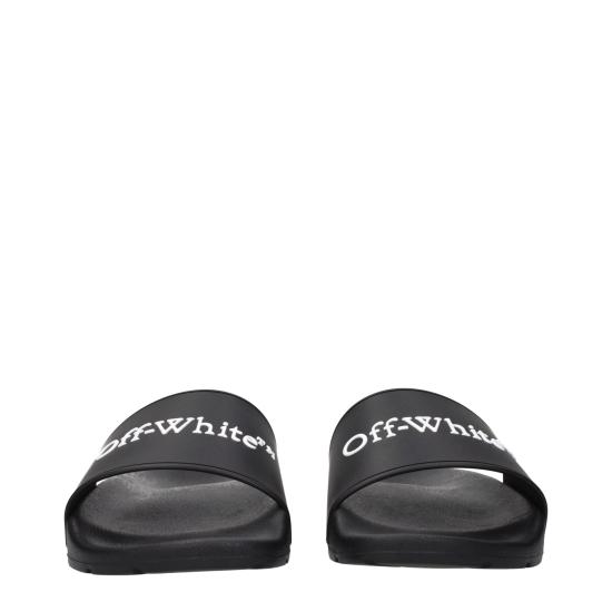  오프화이트 뮬/슬리퍼 OF15297992655113BT BLACK - OFF WHITE