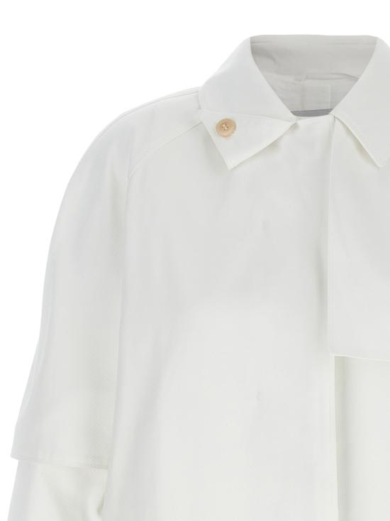  막스마라 트렌치 코트 MA308180BM WHITE - MAX MARA