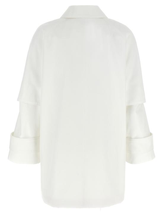  막스마라 트렌치 코트 MA308180BM WHITE - MAX MARA