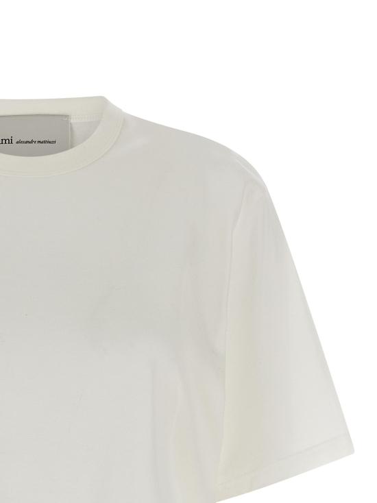 26SS 아미 폴로 티셔츠 AM334667BM WHITE - AMI