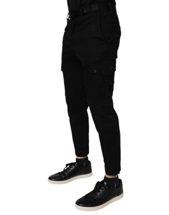  돌체앤가바나 카고 팬츠 PAN76110 BLACK - DOLCE & GABBANA