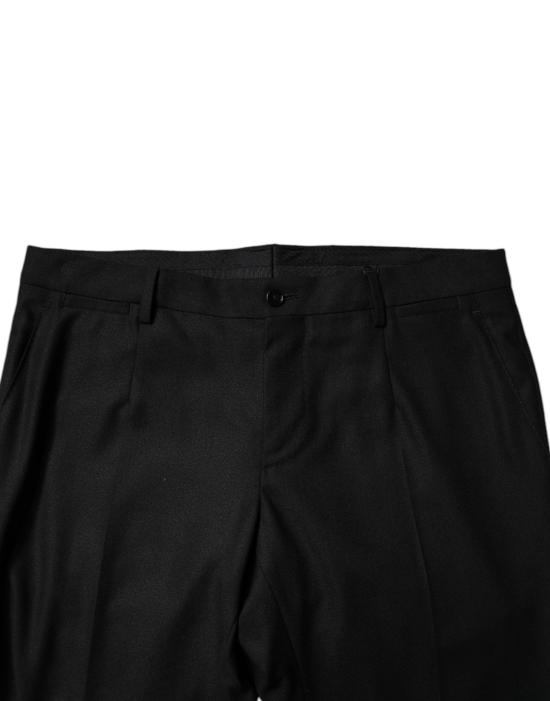  돌체앤가바나 스트레이트 팬츠 PAN75048 BLACK - DOLCE & GABBANA