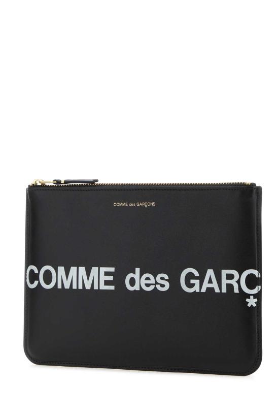  꼼데가르송 휴즈 로고 지갑 SA5100HL BLACK - COMME DES GARCONS
