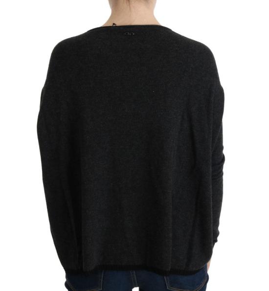  커스텀네셔널 스웨터 TUI10017 GRAY - COSTUME NATIONAL