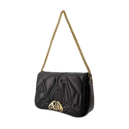  알렉산더 맥퀸 크로스백 AMQ020010 BLACK - ALEXANDER MCQUEEN