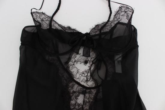  돌체앤가바나 바디수트 티셔츠 SIG30084 BLACK - DOLCE & GABBANA