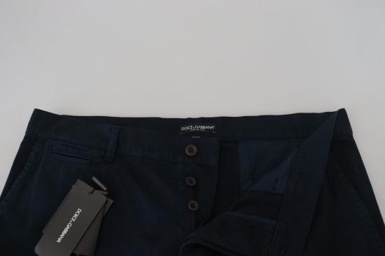  돌체앤가바나 스트레이트 팬츠 PAN74740 NAVY - DOLCE & GABBANA