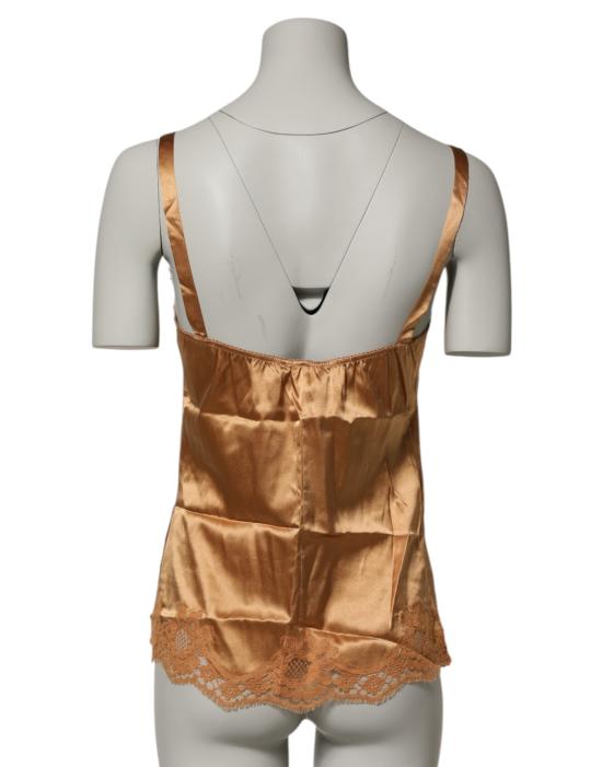  돌체앤가바나 민소매 티셔츠 BIK1313 BROWN - DOLCE & GABBANA