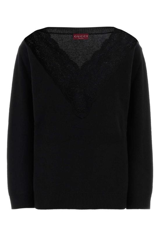 25FW 구찌 스웨터 848255XKE91 1000 BLACK