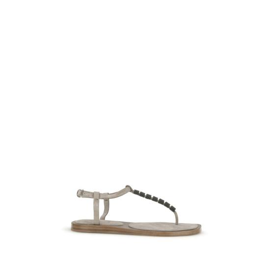 26SS 브루넬로 쿠치넬리 샌들 BRMZSFC3151C5859BB BEIGE
