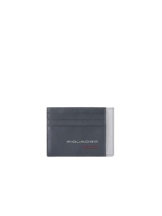  피콰드로 명함지갑 PP2762UB00R GRN ONESIZE Piquadro GRAY - PIQUADRO