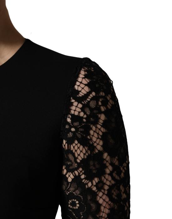  돌체앤가바나 바디수트 티셔츠 DR82123 BLACK - DOLCE & GABBANA