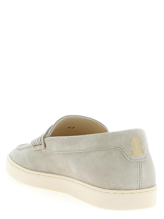 26SS 브루넬로 쿠치넬리 슈즈 BR326103BM GRAY - BRUNELLO CUCINELLI