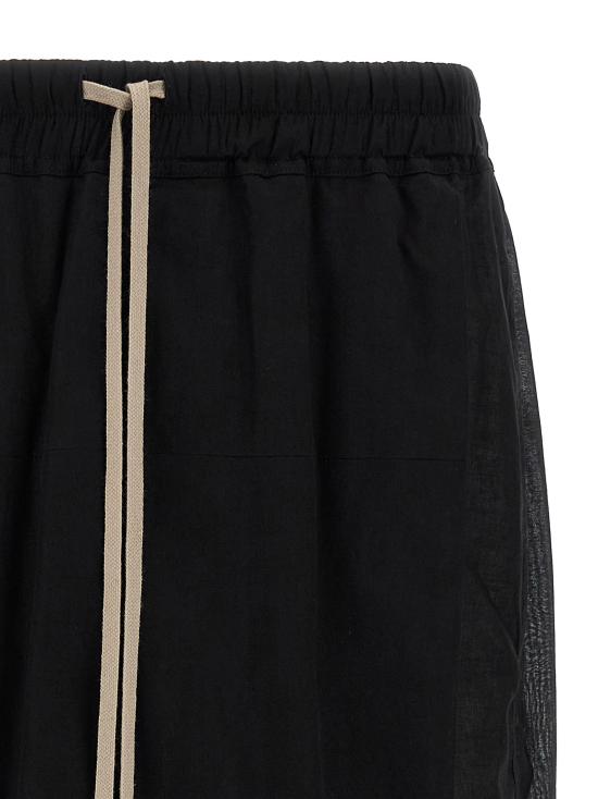 26SS 릭 오웬스 숏팬츠 RI330786BM BLACK - RICK OWENS