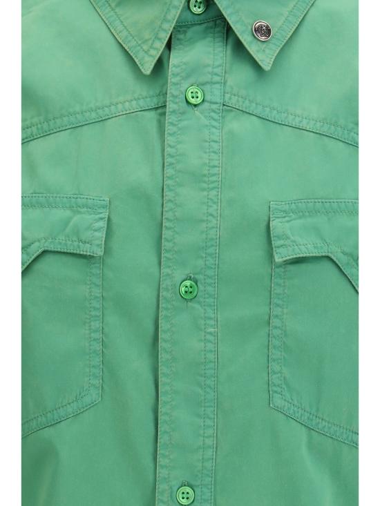 26SS 베르사체 셔츠 10239791A18185 1G250 GREEN - VERSACE
