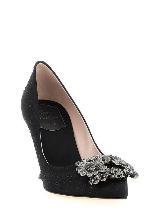 25FW 로저비비에 힐/펌프스 RO314537BM BLACK - ROGER VIVIER
