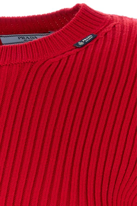 26FW 프라다 스웨터 P24E3QSOOO6584 F0011 RED - PRADA