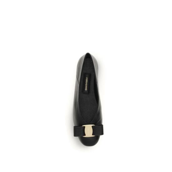 26FW 살바토레 페라가모 플랫 슈즈 FE782883001BB BLACK - SALVATORE FERRAGAMO