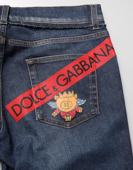  돌체앤가바나 데님 팬츠 PAN76834 BLUE - DOLCE & GABBANA