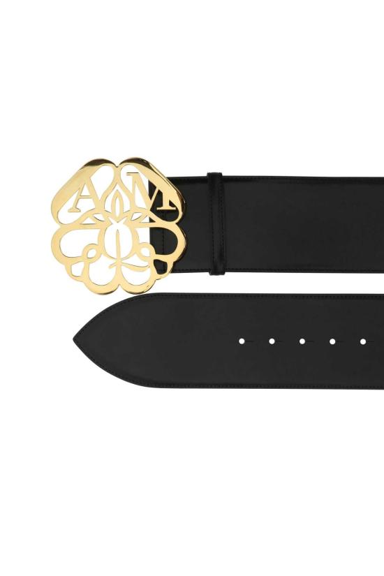  알렉산더 맥퀸 벨트 7334111BRCD 1000 BLACK - ALEXANDER MCQUEEN