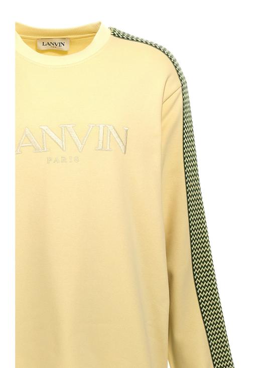  랑방 긴팔 티셔츠 LA294644BM YELLOW - LANVIN