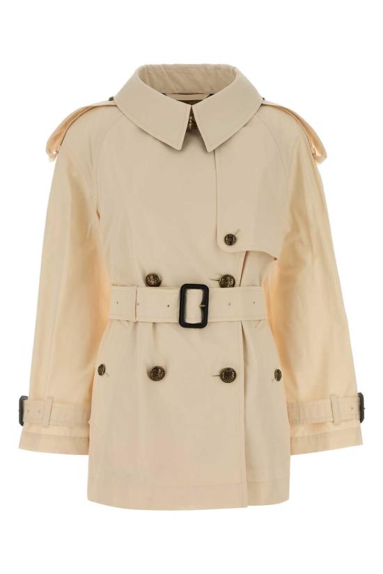 26SS 버버리 쇼츠 코튼 피츠로비아 트렌치 코트 8118705 C3997 BEIGE