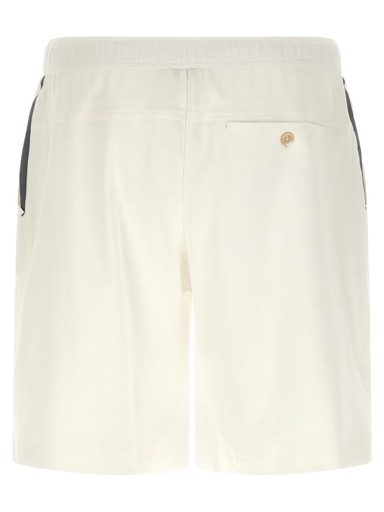 26SS 브루넬로 쿠치넬리 숏팬츠 BR336259BM WHITE - BRUNELLO CUCINELLI