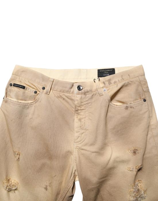  돌체앤가바나 데님 팬츠 PAN76597 BEIGE - DOLCE & GABBANA