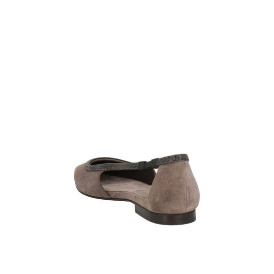  브루넬로 쿠치넬리 플랫 슈즈 BR 9190959579348 GRAY - BRUNELLO CUCINELLI