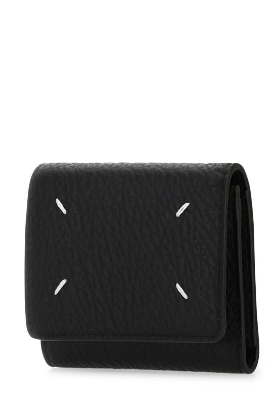  마르지엘라 지퍼 컴팩트 트라이폴드 지갑 SA3UI0010P4455 T8013 BLACK - MAISON MARGIELA
