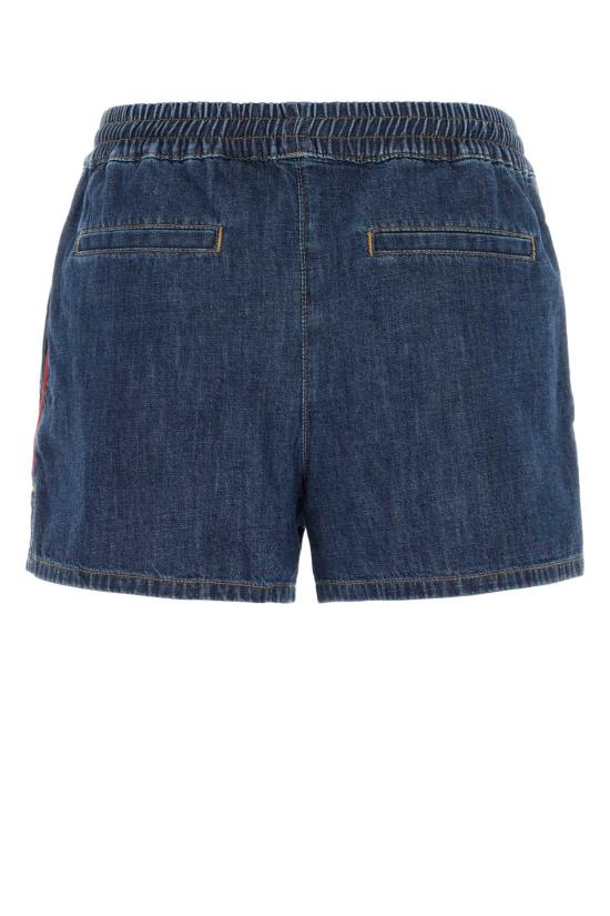 26FW 발렌티노 가라바니 데님 숏팬츠 9B3DD22A9YA 528 BLUE - VALENTINO GARAVANI