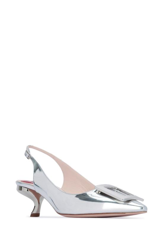 26SS 로저비비에 플랫 슈즈 RVW63831440XRE B200 SILVER - ROGER VIVIER