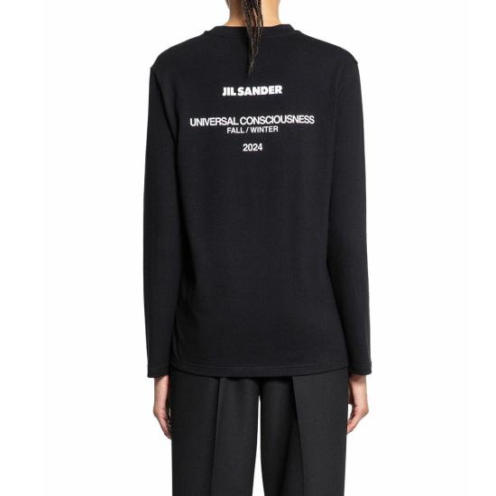  질샌더 폴로 티셔츠 JI 9137638899924 BLACK - JIL SANDER