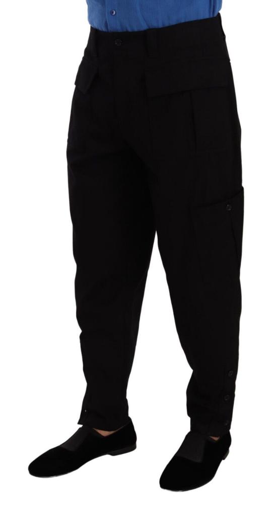 돌체앤가바나 카고 팬츠 PAN72873 BLACK