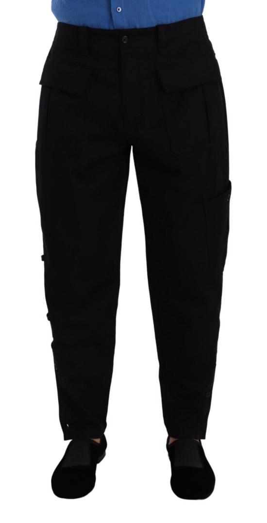  돌체앤가바나 카고 팬츠 PAN72873 BLACK - DOLCE & GABBANA