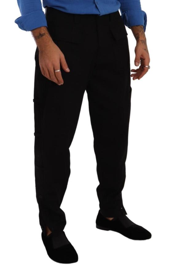  돌체앤가바나 카고 팬츠 PAN72873 BLACK - DOLCE & GABBANA