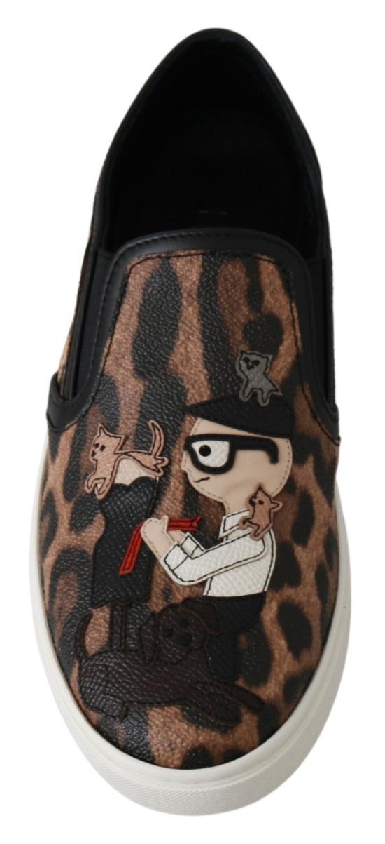  돌체앤가바나 플랫 슈즈 LA6483 BROWN - DOLCE & GABBANA