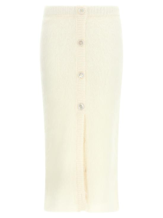 25FW 알레산드라리치 스커트 AL317853BM WHITE